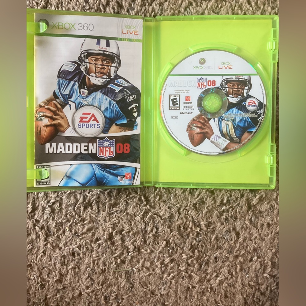 XBOX360 Madden 08 Game
